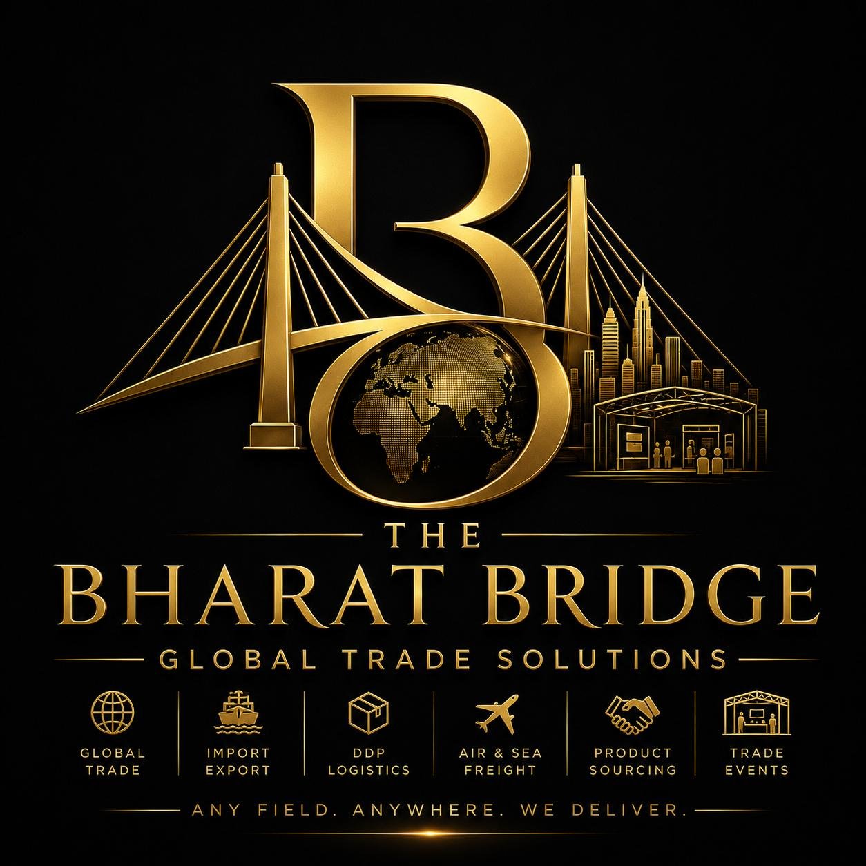 The Bharat Bridge Logo